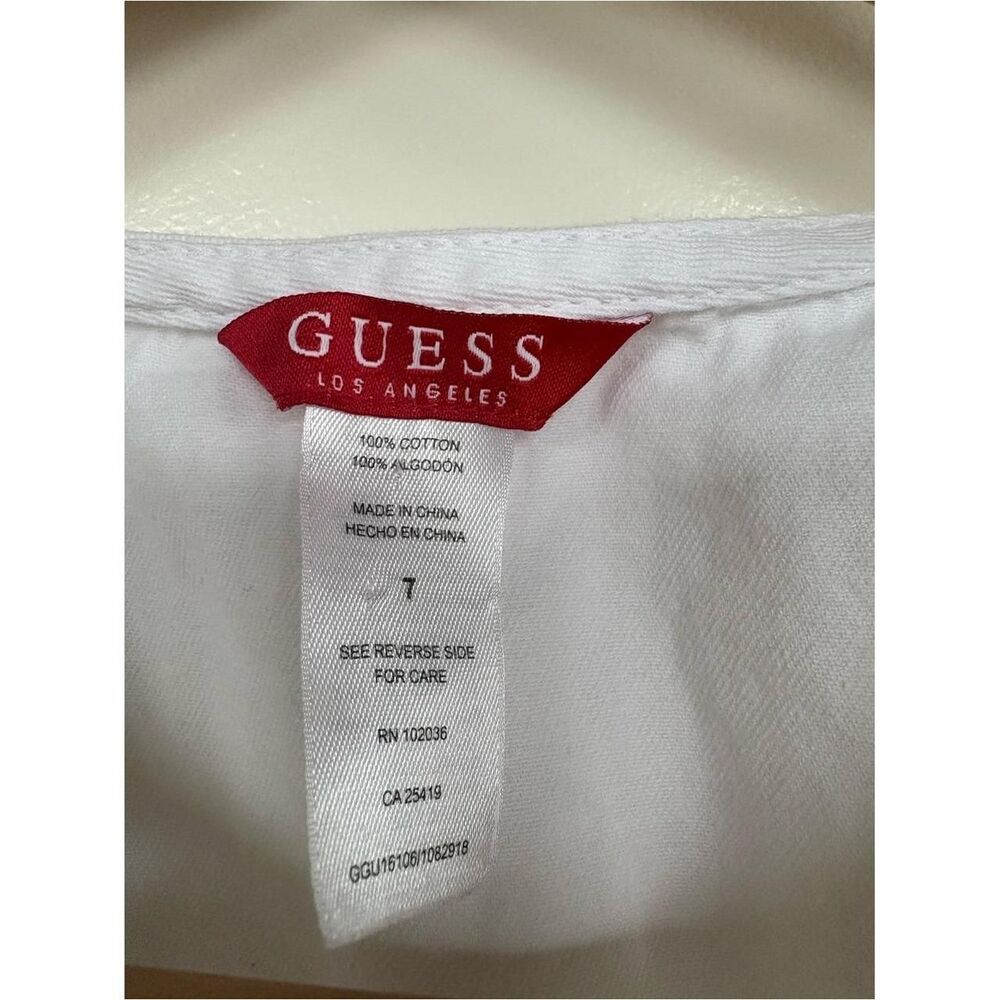Guess White Shift-dresses - Picture 7 of 8